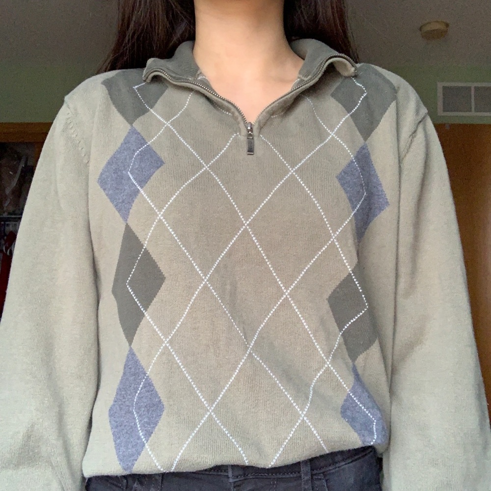 vintage quarter zip